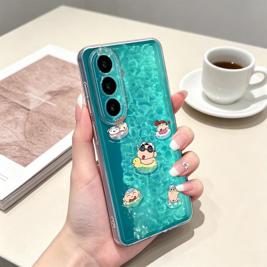Yellow Umbrella Boy Phone Cove - Phone Cases A14 Samsung ulasan dan harga