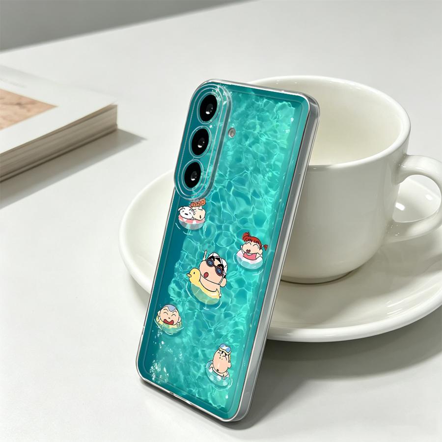 Yellow Umbrella Boy Phone Cove - Phone Cases A14 Samsung ulasan dan harga