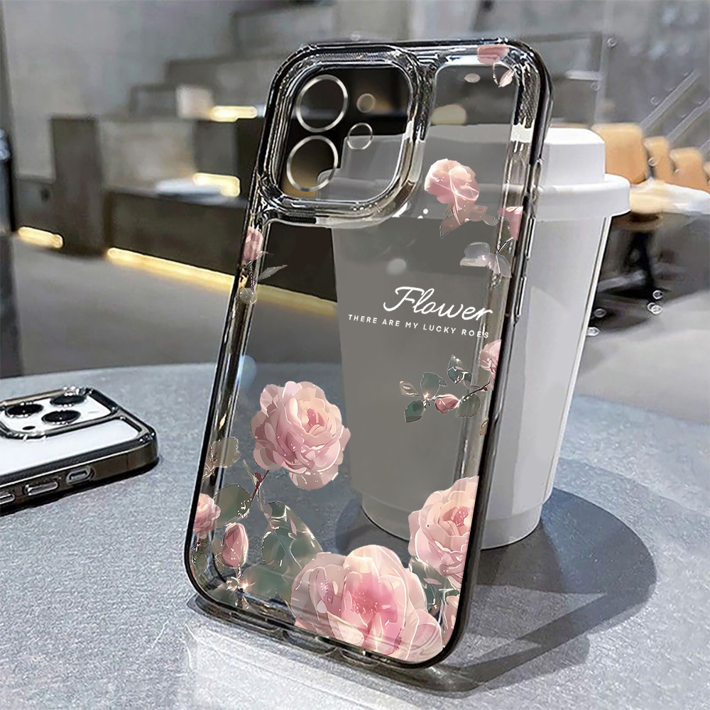 Lotus Flower Transparent Phone - Phone Cases Dior ulasan dan harga