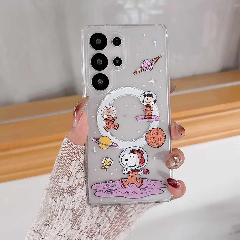 Cute Cartoon Snoopy Charlie Br - Phone Cases Magsafe ulasan dan harga