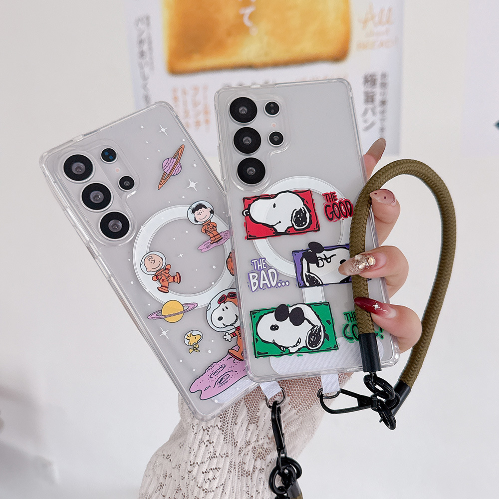 Cute Cartoon Snoopy Charlie Br - Phone Cases Magsafe ulasan dan harga